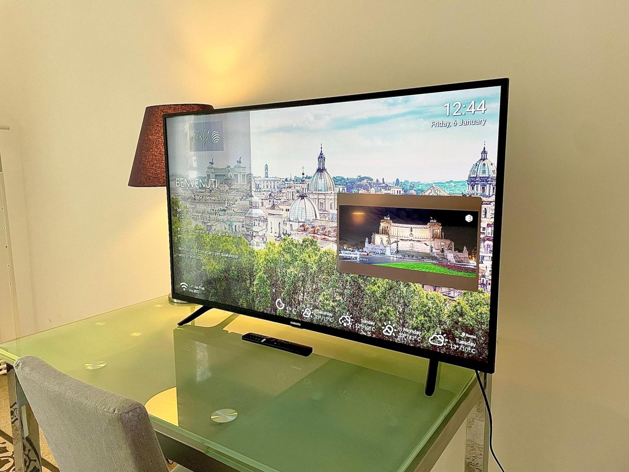 C&Y Apartments - Roma Prati - Luxury Double Studio With Kitchen Buitenkant foto